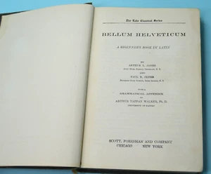 Bellum Helveticum  for beginners in Latin WELL AGED - Picture 1 of 6