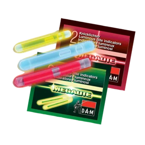 Glow Sticks Chemical Light Yellow Red Blue 4.5 x 39mm 20 50 100 Bite Alarms DAM - Picture 1 of 4