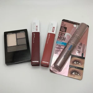 Maybelline Eye Shadow/Mascara/Matte Ink Lip Color - Picture 1 of 11