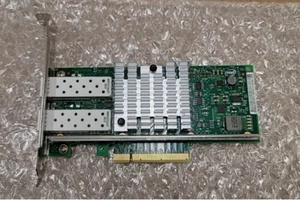 Dell 0XYT17 0942V6 Intel X520-DA2 Dual Port 10G SFP+ PCIe with Regular profile - Picture 1 of 3