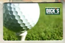 DICK'S SPORTING GOODS Golf Ball on Tee 2016 Gift Card ( $0 )