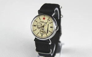 POBEDA PILOT Mechanical men's wristwatches Vintage watch Aviation watch GAGARIN - Picture 1 of 12