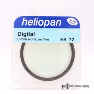 Heliopan 72mm Digital UV-IR Cut Filter + Case - New Old Stock - Picture 1 of 3