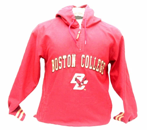 Boston College Eagles Ladies Size- Large 1/4 Zip Russell Hoody Cover