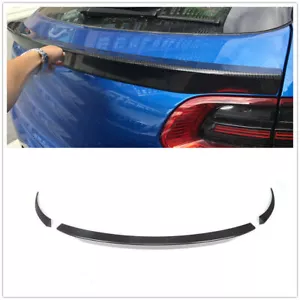 For Porsche Macan Rear Trunk Spoiler Middle Wing Carbon Fiber 2014-2018 - Picture 1 of 6