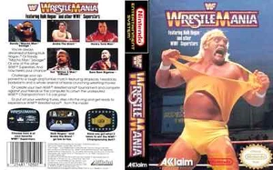 WWF WrestleMania NES Case Box + Cover Art Work Only (No Game) - Picture 1 of 11