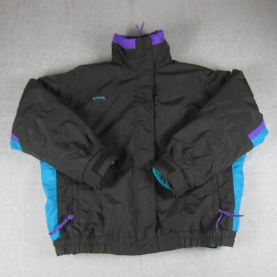 Chaqueta De Colección Columbia Para Mujer XL Negra Bugaboo 2 en 1 Polar Esquí Nieve Exterior EE. UU. Foto 1 de 4