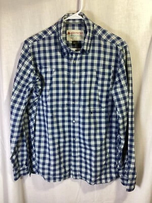 Redington Pesca con Mosca Azul Cuadros Grande Manga Larga Nylon Snap Up B4 Foto 1 de 4