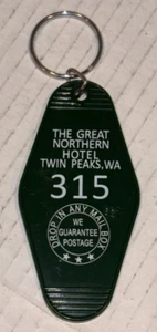 THE GREAT NORTHERN HOTEL, TWIN PEAKS, WA., Fantasy Hotel Room Key Fob - Picture 1 of 2
