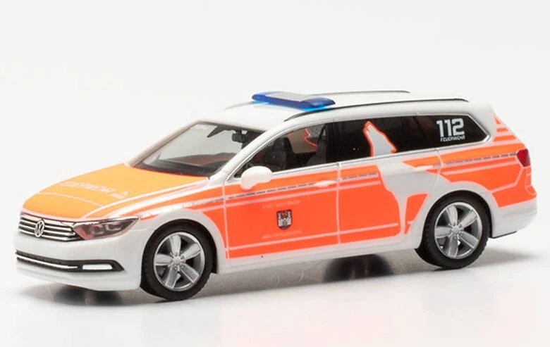 HERPA - VW Passat Variant Feuerwer Wolfsburg - 1/87 - HER096751 - Immagine 1 di 1