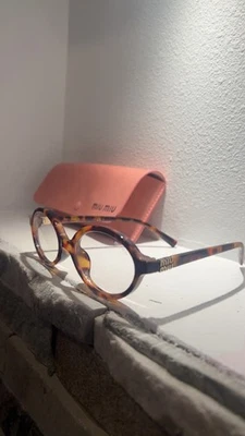 MIU MIU WOMENS GLASSES |CLEAR | W BOX AND CLEANER |SAME DAY SHIPPING!!!| - Image 1 of 4