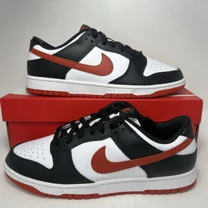 Nike Dunk Low Retro Dragon Red White Black Mens Sizes DV0833-108 NEW - Picture 1 of 6