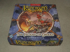 Runebound 2ª Segunda Edición Island of Dread Fantasy Flight 2007 Juego Completo - Imagen 1 de 8
