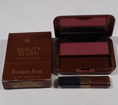 Rubor en polvo prensado Fashion Fair BEAUTY BLUSH GINGER BERRY #3024 *NUEVO EN CAJA* Foto 1 de 2