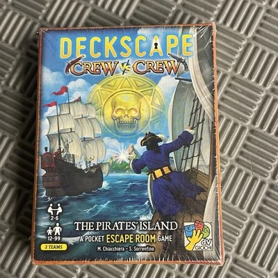 Deckscape Crew vs Crew The Pirates Island A Pocket Escape Room Game DVG5733 - Image 1 of 4