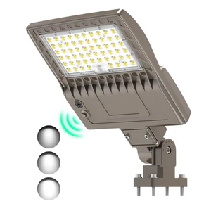 277-480V LED Parking Lot Light 240W Commercial Shoebox Pole Fixture Photocell UL - Picture 1 of 10