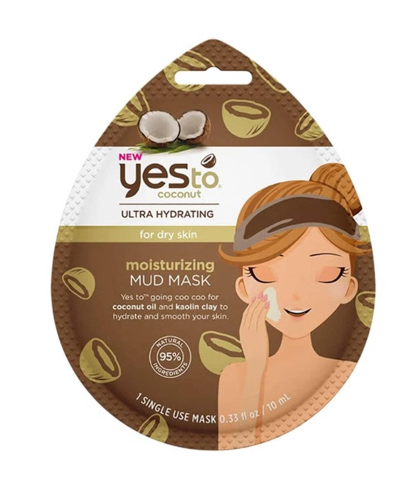 Yes To Coconut Moisturizing Mud Mask For Dry Skin 10ml - Image 1 of 1