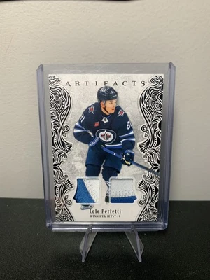 25-26 Artifacts Cole Perfetti Black Materials 2/5 DUAL COLOUR PATCHES - Image 1 of 2