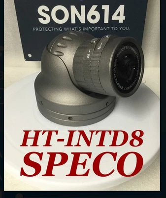 Câmera colorida de segurança SPECO HTINTD8 com 650TVL 2.8-12mm OSD à prova de intempéries TESTADO! - Imagem 1 de 4