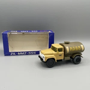 VTG VERY RARE ZIL-MMZ-555 ZIL-130 TSV-6 BEER tanker truck CCCP USSR Soviet 1:43 - Bild 1 von 22