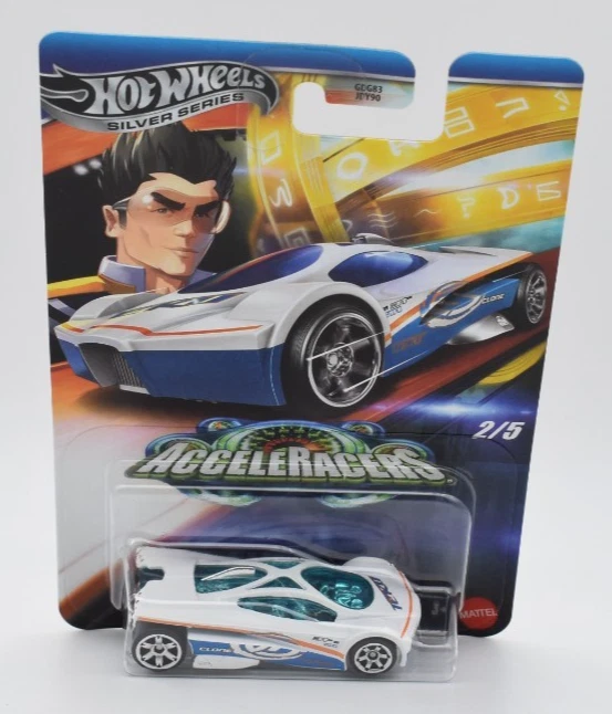 Hot Wheels AcceleRacers Sling Shot Silver Series 2025 2/5. Blister Card - Immagine 1 di 2