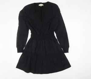 Vestido corto negro línea A de Michael Kors para mujer M - Imagen 1 de 12