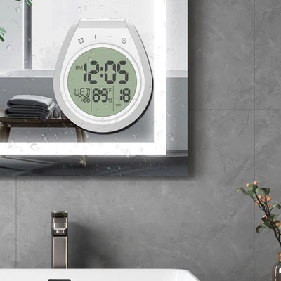 Digitale Duschuhr mit Temperatur, Küchen  Und Badezimmer Timer für Kinder - Bild 1 von 4