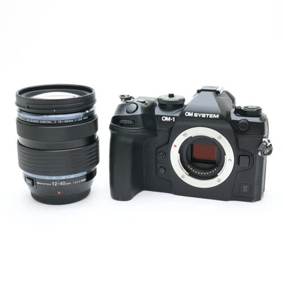 OM SYSTEM OM-1 Mark II Black + 12-40mm F/2.8 PRO II Lens Kit #460 - Image 1 of 4