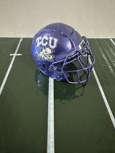 Custom TCU Horned Frogs Pocket Pro Helm Riddell Speed  - Bild 1 von 3