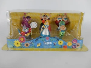Disney Store ALICE IN WONDERLAND 6 Piece Figurine Play Set - New/Sealed! - Bild 1 von 9