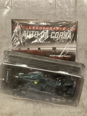 LEGGENDARIE AUTO DA CORSA-ASTON MARTIN AMR21-VETTEL-2021 CENTAURIA 1:24 BLISTER - Immagine 1 di 3
