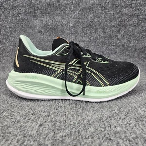 Asics Gel-Cumulus 27 Damengröße 10,5 schwarz neuwertig getönt tägliche Straßenlaufschuhe - Bild 1 von 13