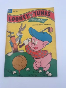Looney Tunes Merrie Melodies #138 (1953) Dell Comic Bugs Bunny Porky Pig - Bild 1 von 7