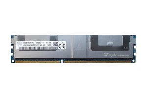 RAM Hynix 64GB 8Rx4 PC3-12800 DDR3 LRDIMM ECC 1600MHz HMTA8GL7AHR4C-PB - Afbeelding 1 van 1