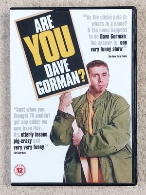 Are You Dave Gorman? - Region Free DVD - Dave Gorman - 2007 - Image 1 of 3