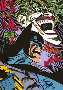 NORM BREYFOGLE Signed 12x8 Photo BATMAN COMIC Book Art - Picture 1 of 1