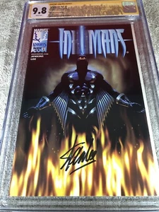 Inhumans 1 CGC 9.8 SS Stan Lee Auto Jae Lee Dynamic Forces Ed Custom 11/1998 - Picture 1 of 6