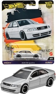 In stock New July 27, 2024 Hot Wheels Premium Audi S4 Quattro HRV81 Silver - Picture 1 of 7