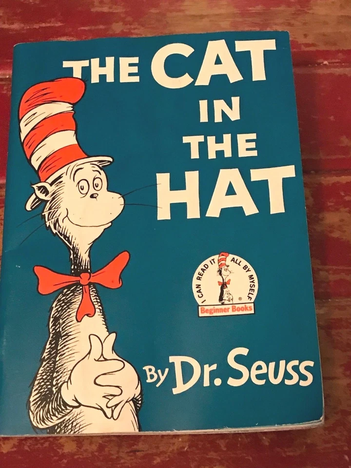The Cat in the Hat by Dr. Seuss Paperback Pre-Owned 1985 Very Good Condition! - Image 1 of 4