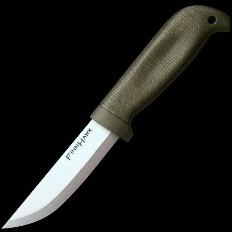 Cold Steel Finn Hawk OD Green TPR 4116 Stainless Fixed Blade Knife 20NPK