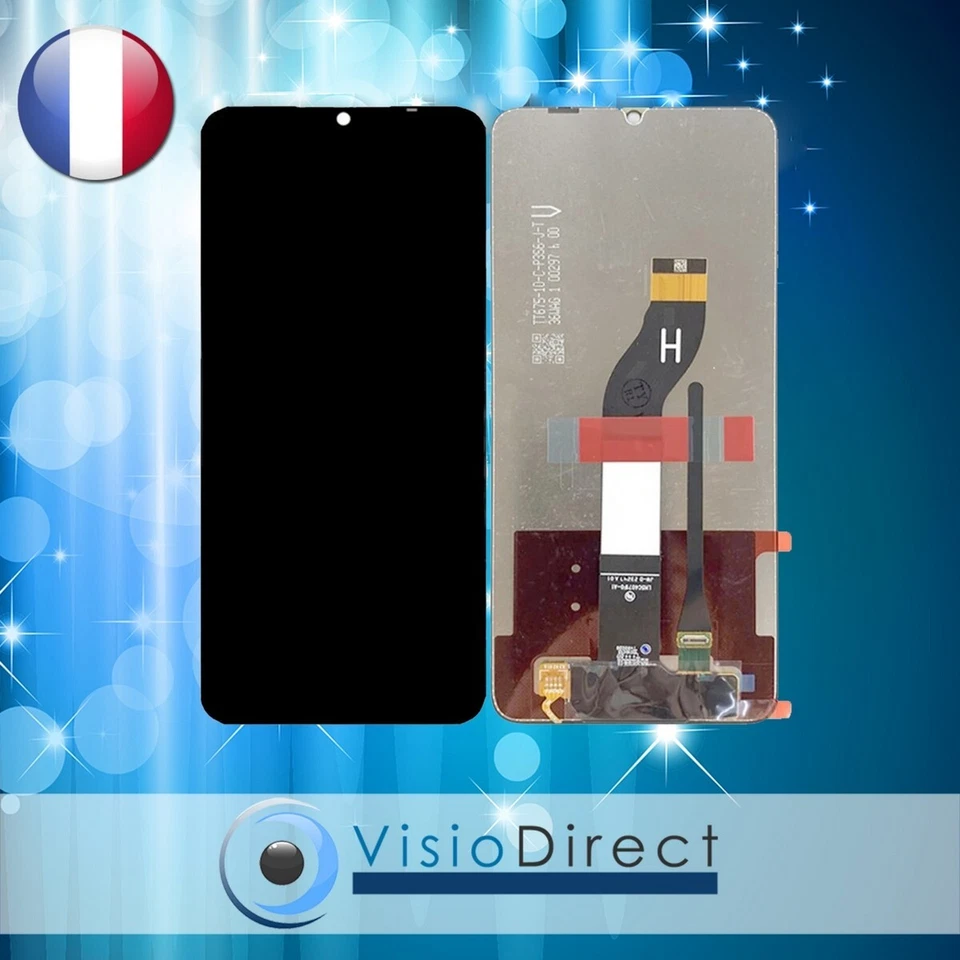 Vitre +Ecran LCD Xiaomi Redmi 13C "6.74" Noir 23100RN82L,23106RN0DA, 23108RN04Y