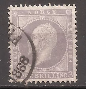 Norway Sc# 3 Used Cat Val $50 gtc1 - Picture 1 of 2