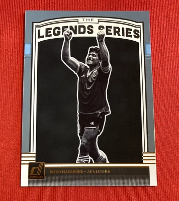 2018-19 Donruss Legends Series Diego Maradona SILVER Foil #LS-5 Argentina L@@K! - Image 1 of 3