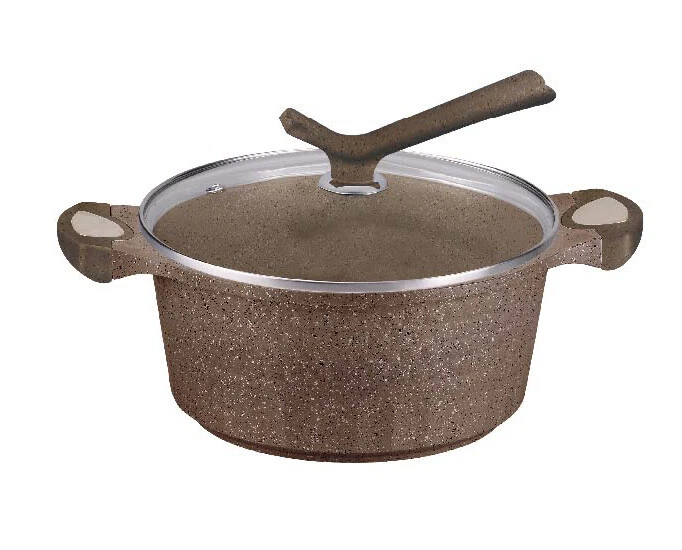 HQ Kasan Topf Kochtopf MarmorBeschichtung 11Liter 32cm Keramikbeschichtung Kazan - Bild 1 von 1