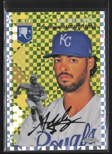 2023 Topps Chrome Platinum Anniversary #206 MJ Melendez X-Fractor Royals - Picture 1 of 2