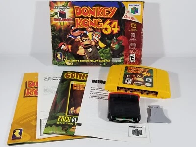¤ Donkey Kong 64 ¤ Complete In Box CIB Expansion Pak + Tool Nintendo 64 N64 - Image 1 of 4
