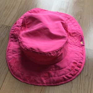 Sombrero de Verano Hibisco Rosa UPF Zona de Protección Solar Niñas 50+ Talla Única 50-54 Cm - Imagen 1 de 5