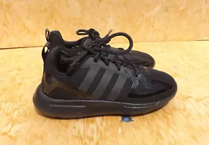 Größe 13C Adidas Originals ZX 2K Flux J schwarz Synthetik Laufschuhe - Bild 1 von 9