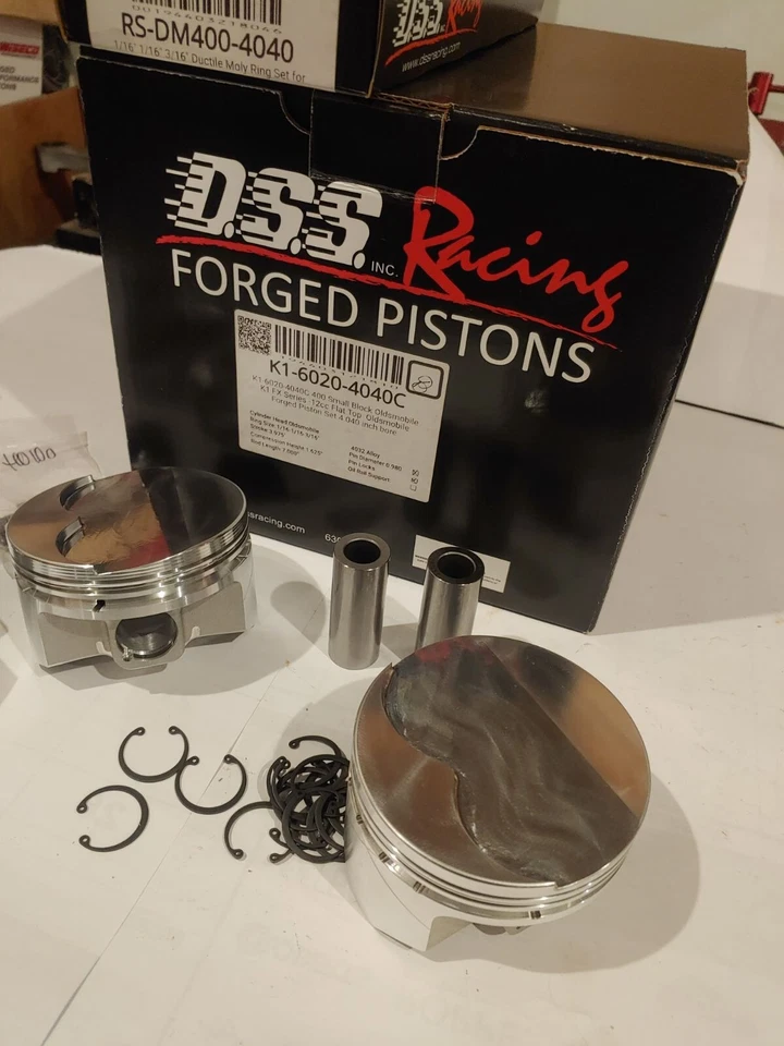 DSS 活塞套件 K1-6020-4040C 1965 - 67 Olds 400 — 第 1/3 张图片