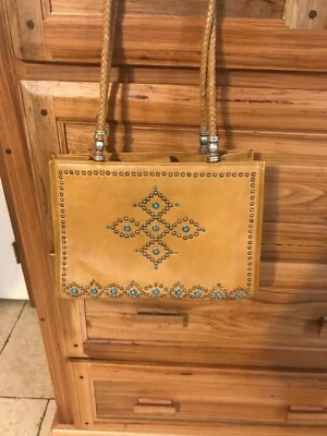 BOLSO DE MANO SCULLY CUERO Foto 1 de 2